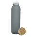 Cloody zwart  glazen fles 