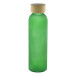 Cloody groen  glazen fles 