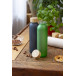 Cloody blue  glass bottle 
