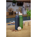 Cloody blauw  glazen fles 