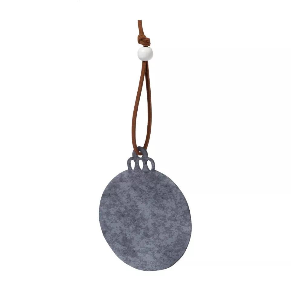 Yamra grijs  Kerst decoratie figuur 
