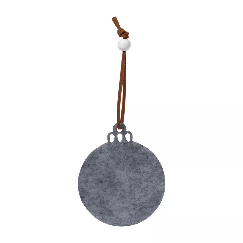 Yamra grijs  Kerst decoratie figuur 