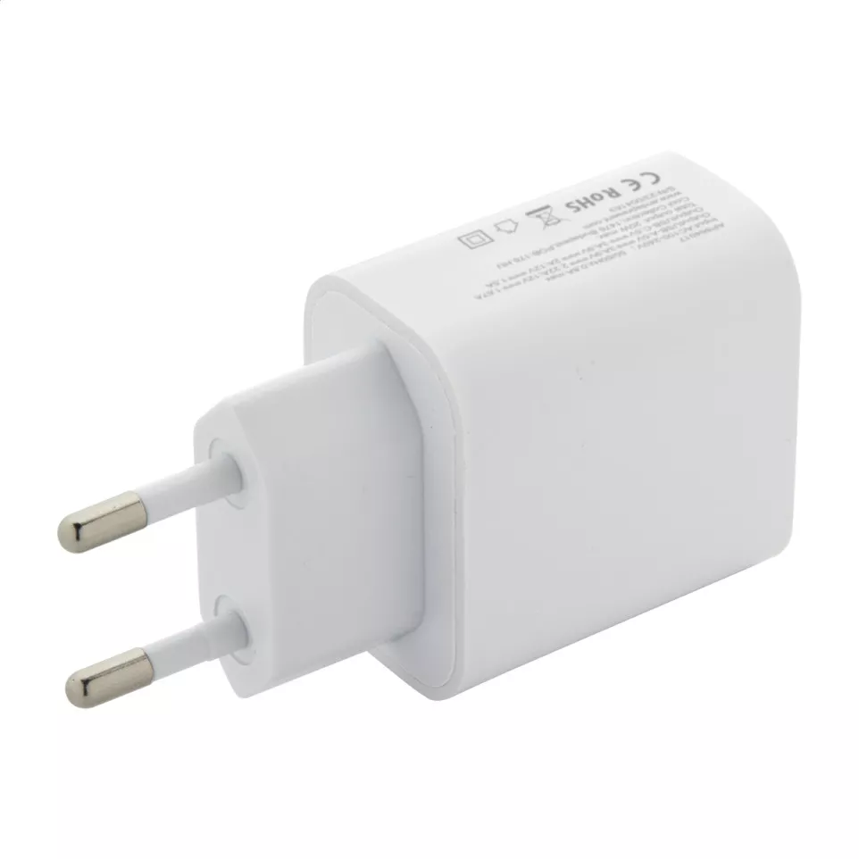 Recharge white  RABS USB wall charger 