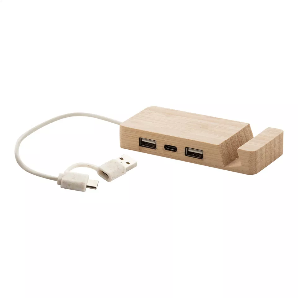 Mobaru natuurlijk  USB hub 