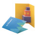 Dimensions wit  3D-kerstkaart, geschenkdoos 