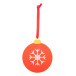 Skaland rouge  Décoration de sapin de Noël, flocon de neige  