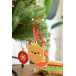 Skaland marron  Décoration de sapin de Noël, renne 