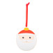 Skaland white red Christmas tree ornament, Santa Claus 