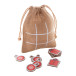 Juxo natural  Christmas tic-tac-toe, ornament & gift box 