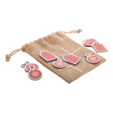 Juxo natuurlijk  Kerst tic-tac-toe; versiering & kadodoos 