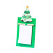 Trexa vert  Magnet Noël frigo mémo  