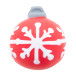 Joulustress red  antistress ball 