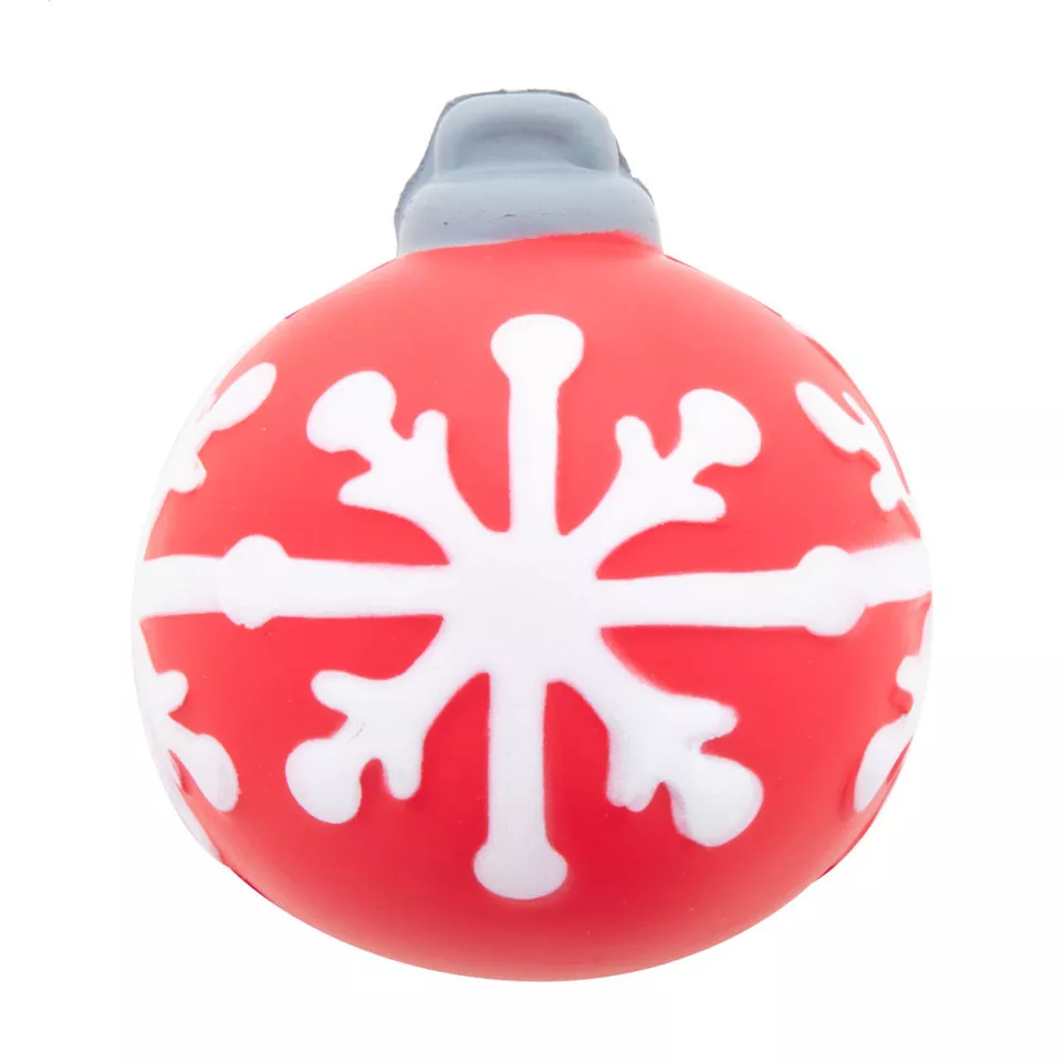 Joulustress rouge  balle anti stress 