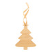BooCard naturelle  carte de voeux, sapin 