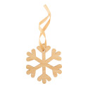 BooCard natural  Christmas card, snowflake 