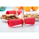 Julmiddag natural  napkin ring set 