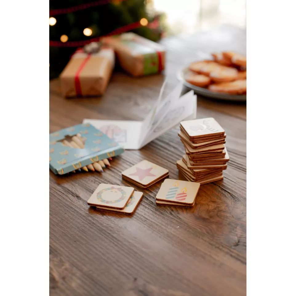 Immermor Xmas naturelle  jeu de mémoire 