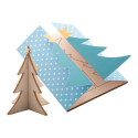 Creax Plus natural  Christmas card, tree 