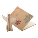 Creax Eco naturelle  Carte de Noël 