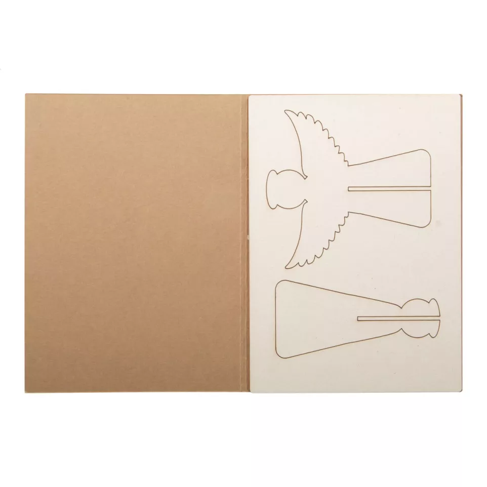 Creax Eco natural  Christmas card,...