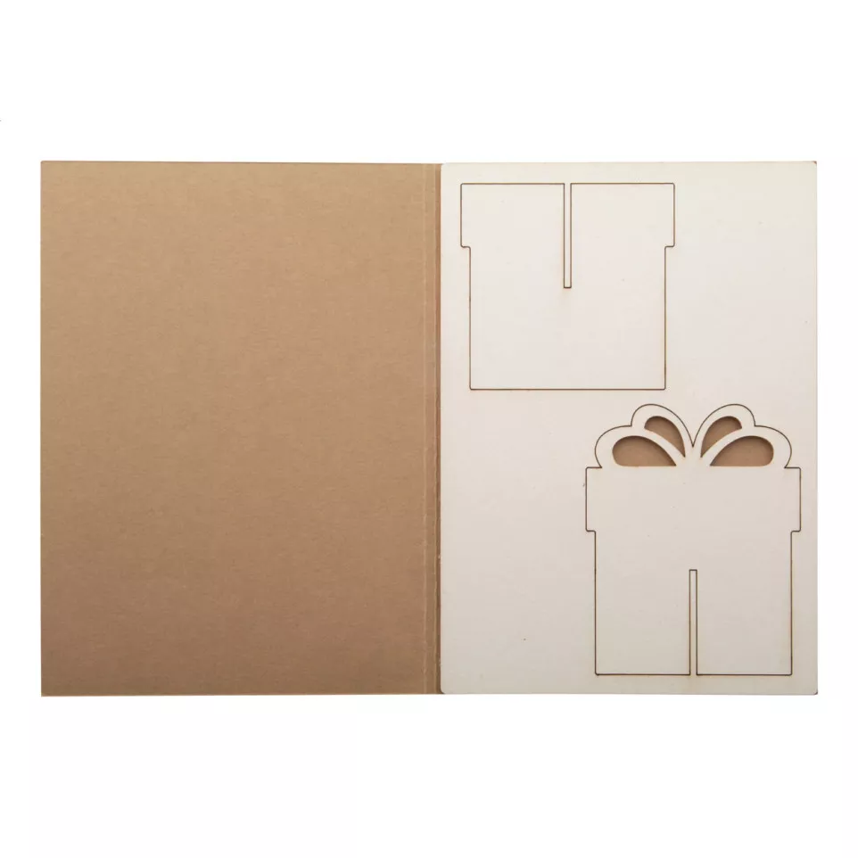 Creax Eco natuurlijk  Kerstkaart, kado 