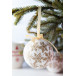 Aspelund gold white Christmas tree ornament 
