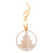Lundamo natural gold Christmas tree ornament, Christmas tree 