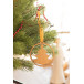 Lundamo natural gold Christmas tree ornament, Christmas tree 