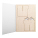 CreaX natural  Christmas card, gift box 