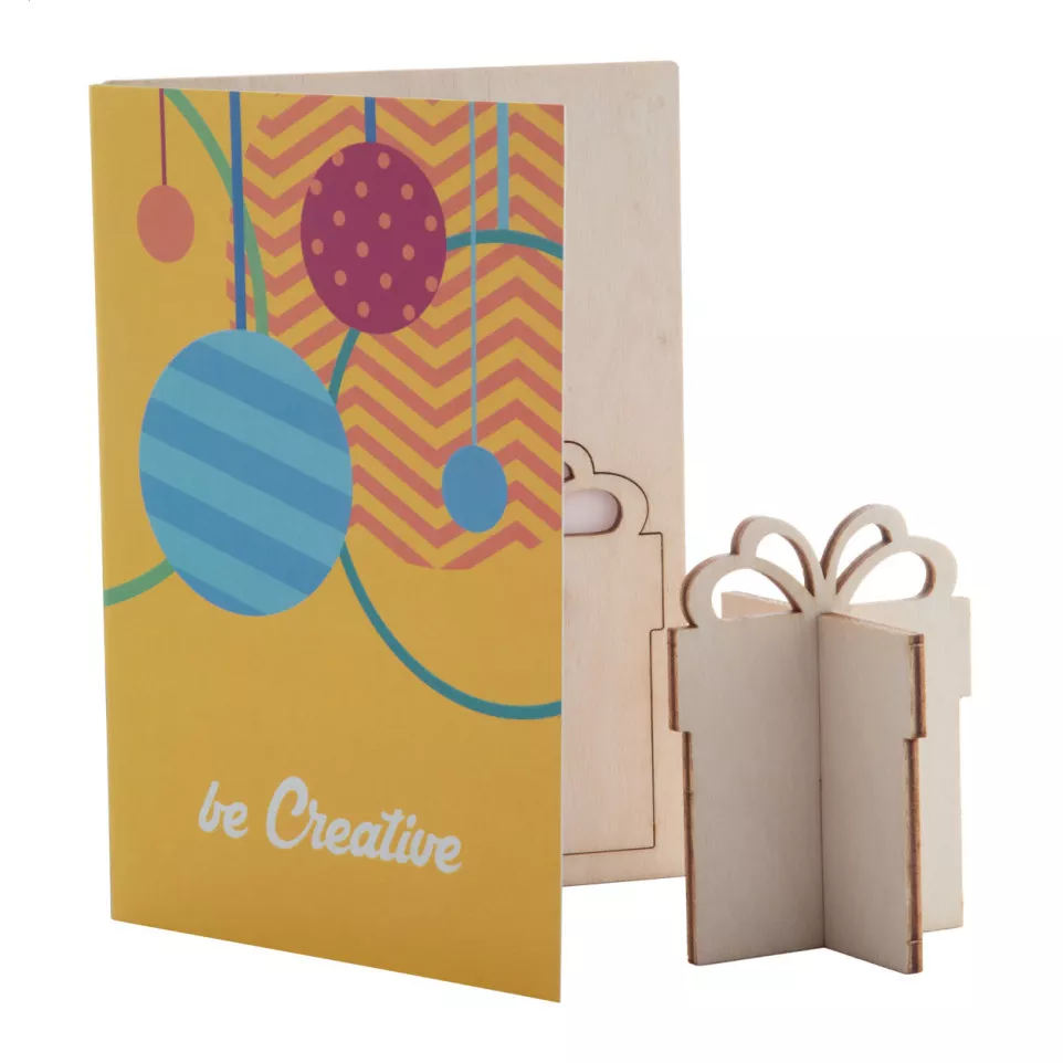 CreaX naturelle  Carte de Noël, Cadeau 