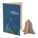CreaX naturelle  Carte de Noël, cloche  