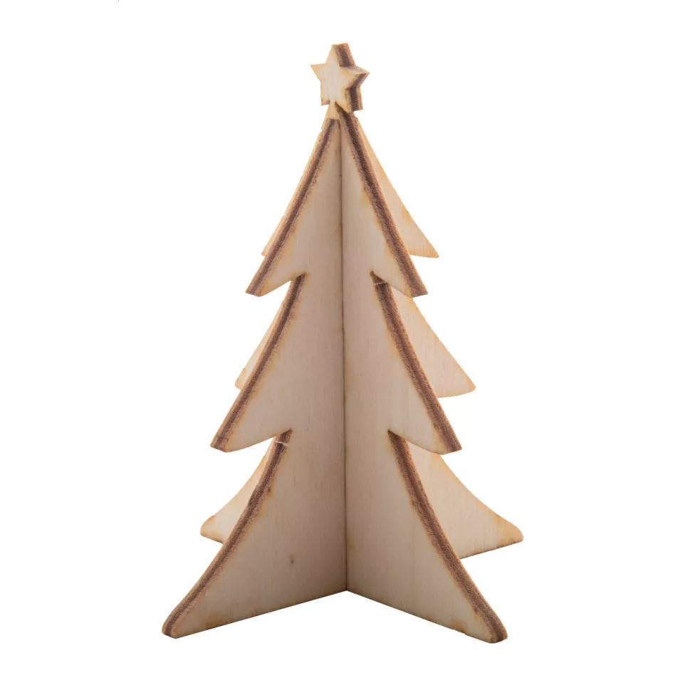 CreaX natuurlijk  Kerstkaart, kerstboom 