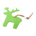 Yamra green  Christmas tree ornament, reindeer 