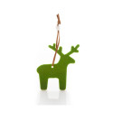 Yamra green  Christmas tree ornament, reindeer 