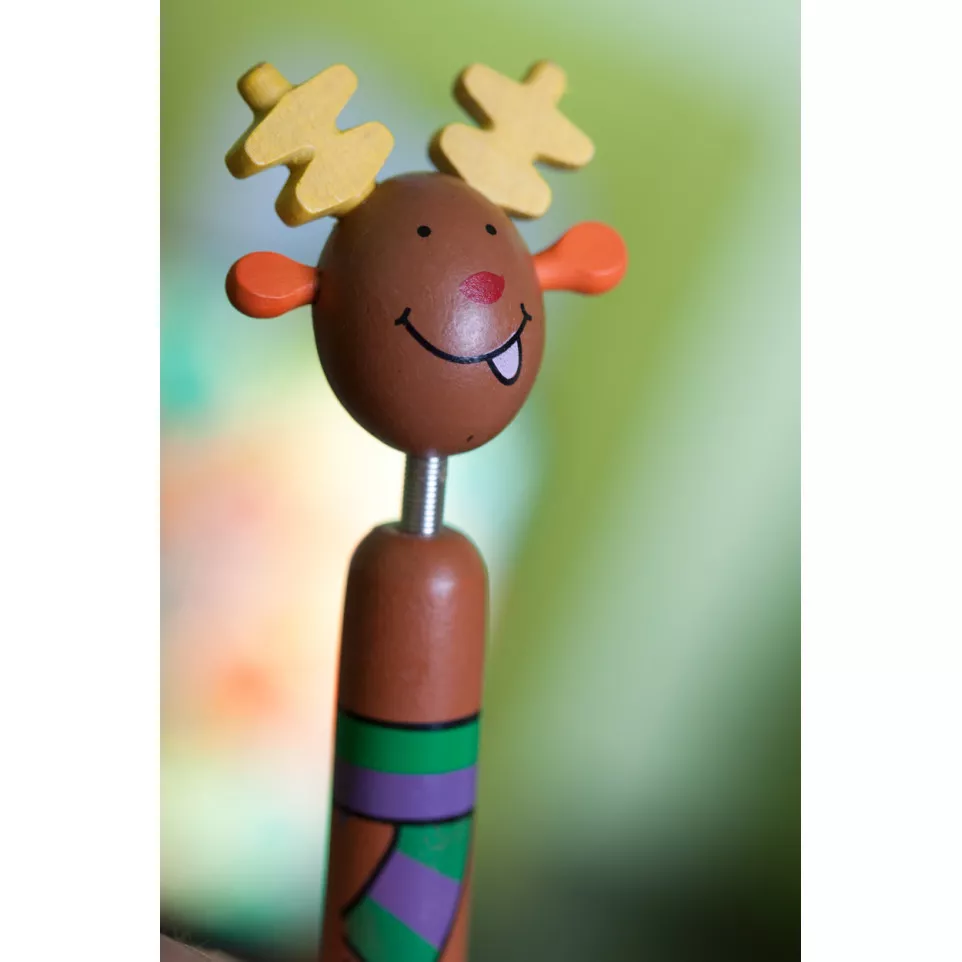 Göte brown  cartoon pen, Reindeer 