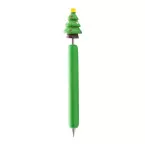 Göte vert  stylo à bille avec animal, sapin de Noël 