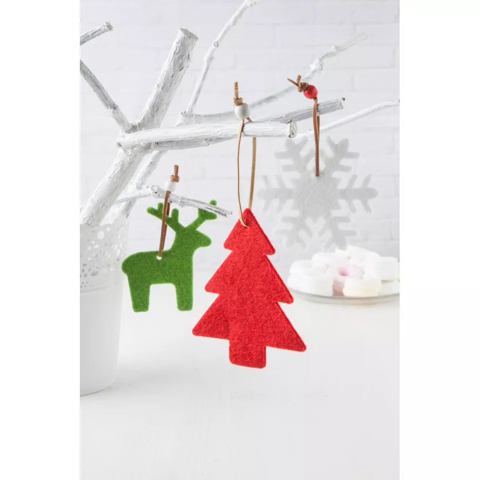 Yamra white  Christmas tree ornament,...
