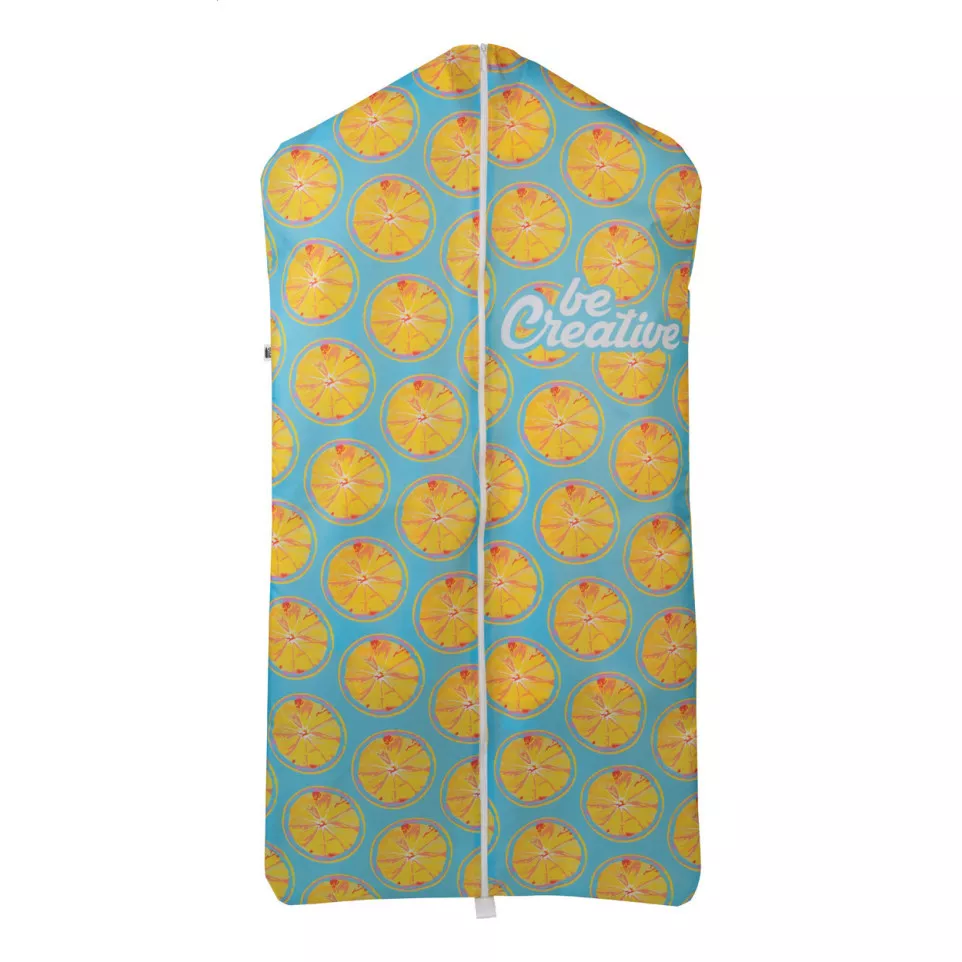 SuitSave white  custom garment bag 