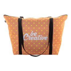 SuboShop Playa Zip noir blanc sac de plage ou sac à provisions 