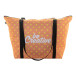 SuboShop Playa Zip noir blanc sac de plage ou sac à provisions 