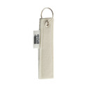 CreaFelt Key A wit grijs custom made sleutelhanger 