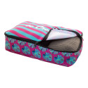 BagSort M noir blanc pochette de voyage personnalisée 