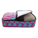 BagSort M noir blanc pochette de voyage personnalisée 