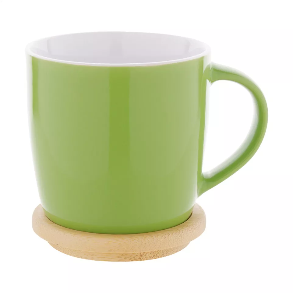 Hemera Plus green white mug 