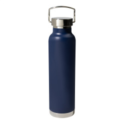 Cuppar donker blauw  koper geïsoleerde fles 