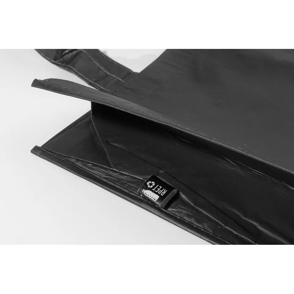 Laster noir  sac shopping en RPET 