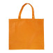 Laster oranje  RPET-boodschappen tas  