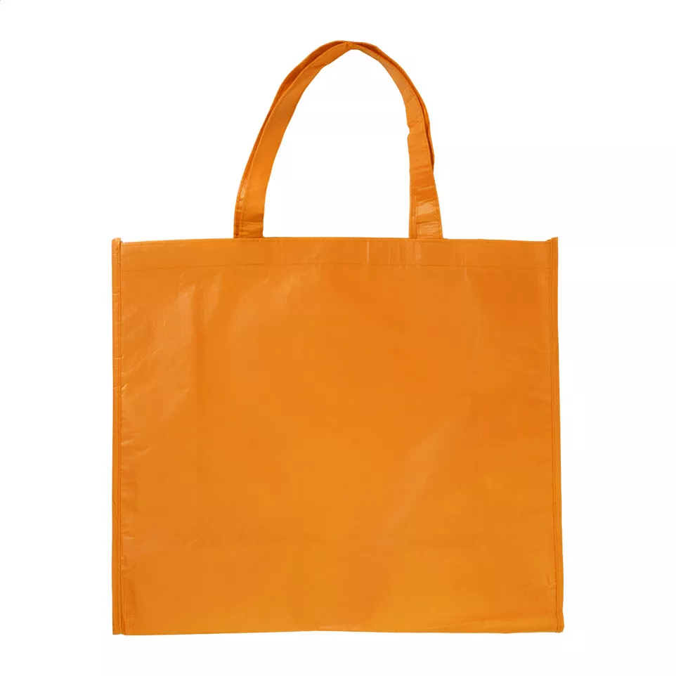 Laster orange  sac shopping en RPET 