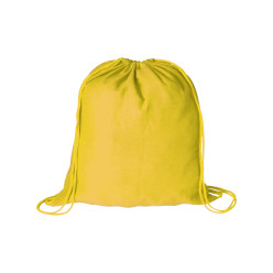 Kassy yellow  drawstring bag 