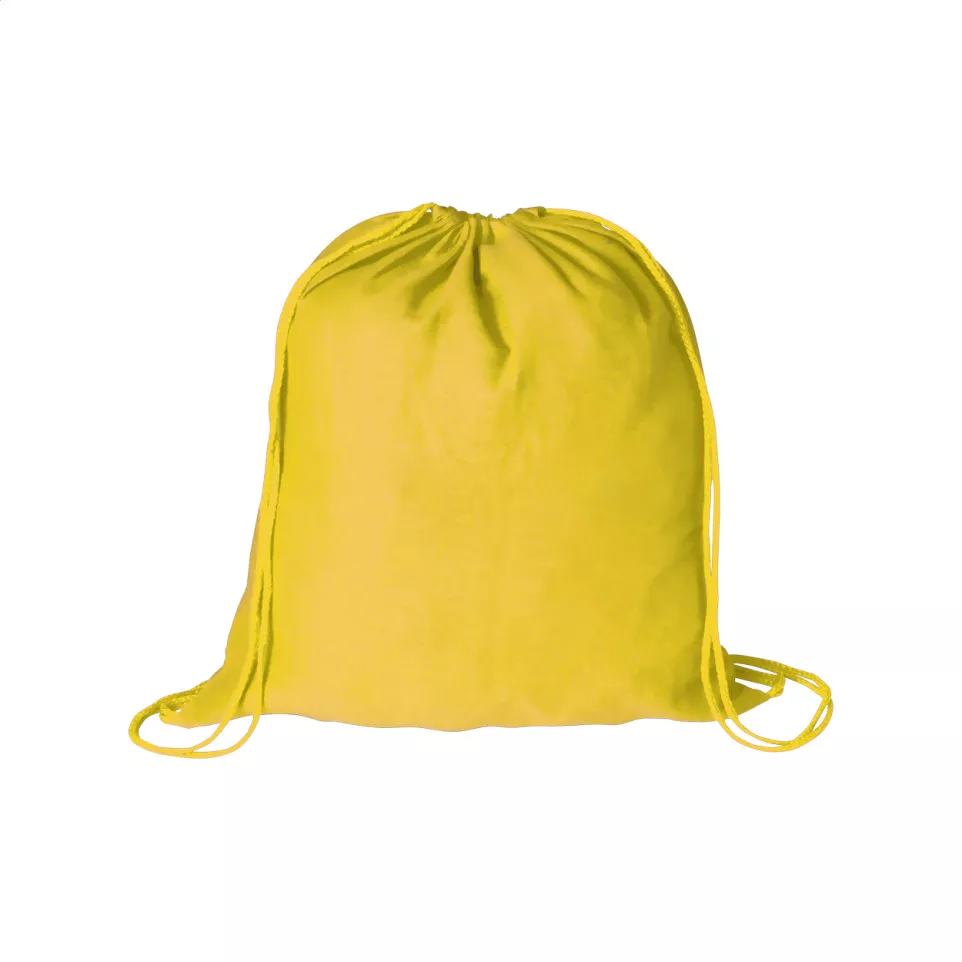 Kassy yellow  drawstring bag 